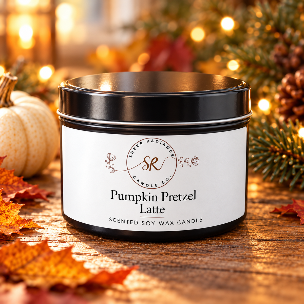 Holiday Candle Tins