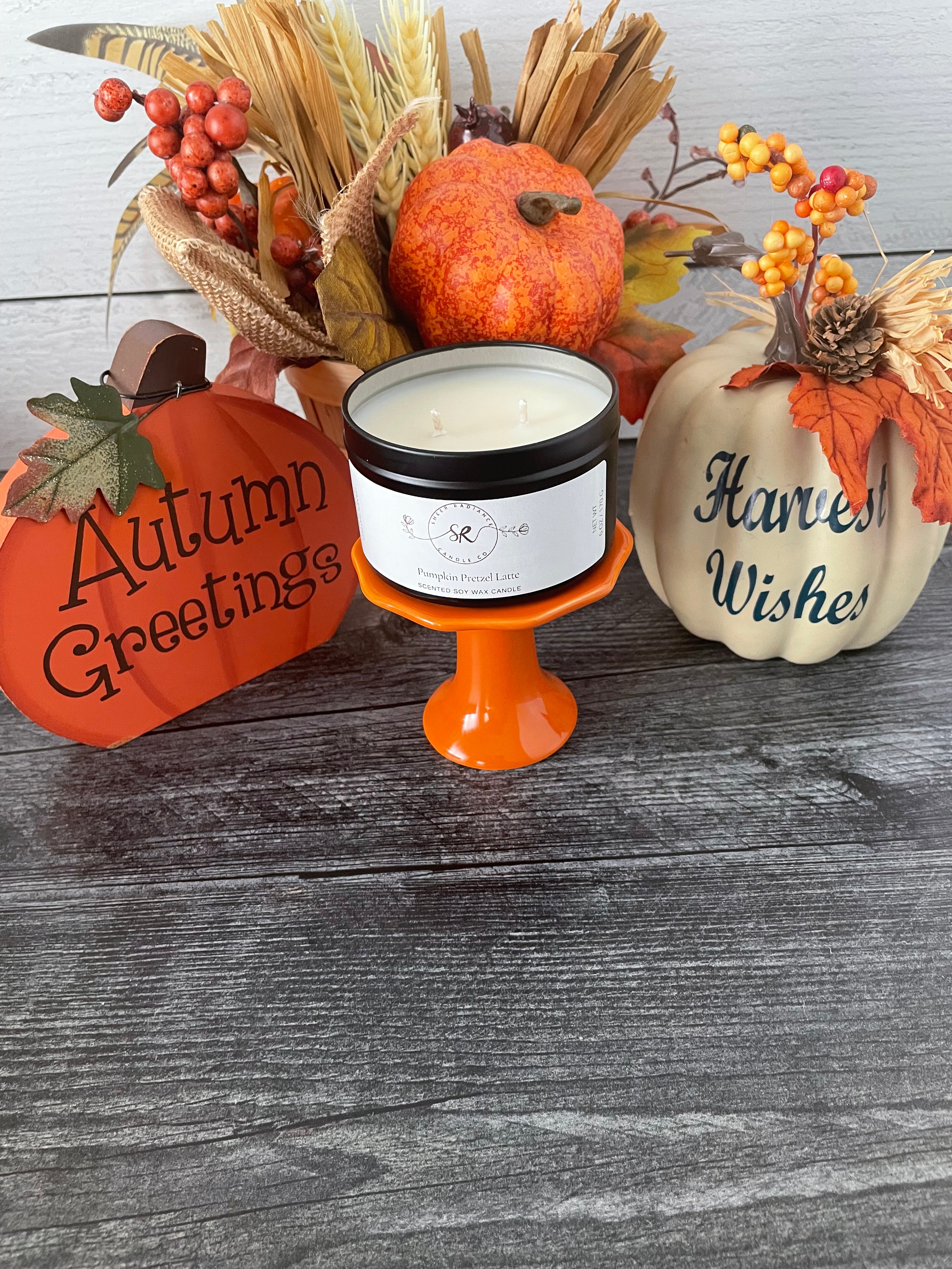 Holiday Candle Tins